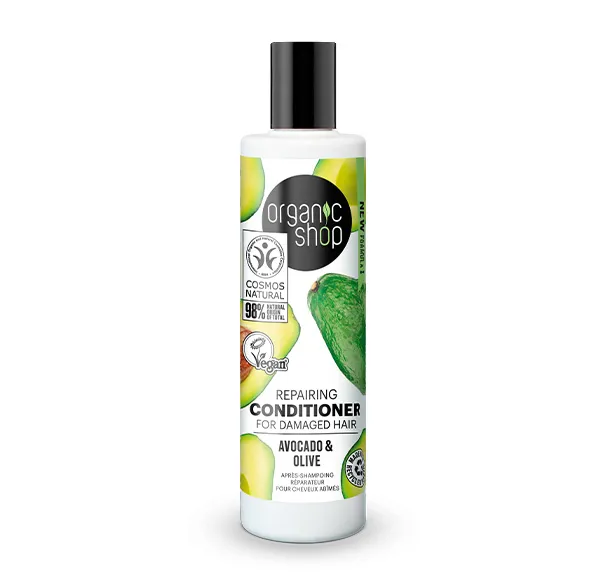 

Натуральный кондиционер для поврежденных волос Repair Conditioner Organic Shop, 280 ml