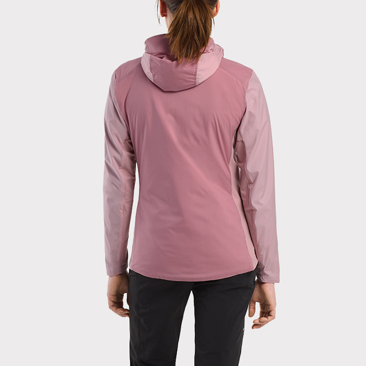 ATOM LIGHTWEIGHT Пуховик Women's Arcteryx, Wicker Brown/Sprint Green/Wicker/Sprint — фото 3