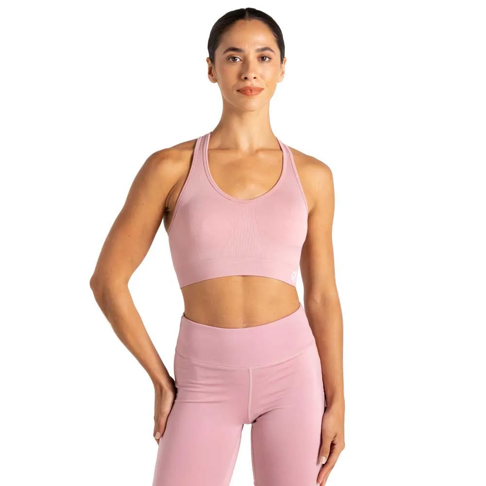 

Спортивный бюстгальтер Dare2B React Medium Impact Sports Bra, розовый