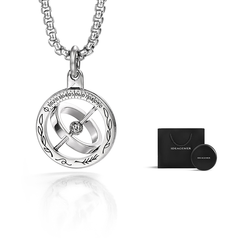 

Медный кулон для мужчин IDEAGEMER, черный