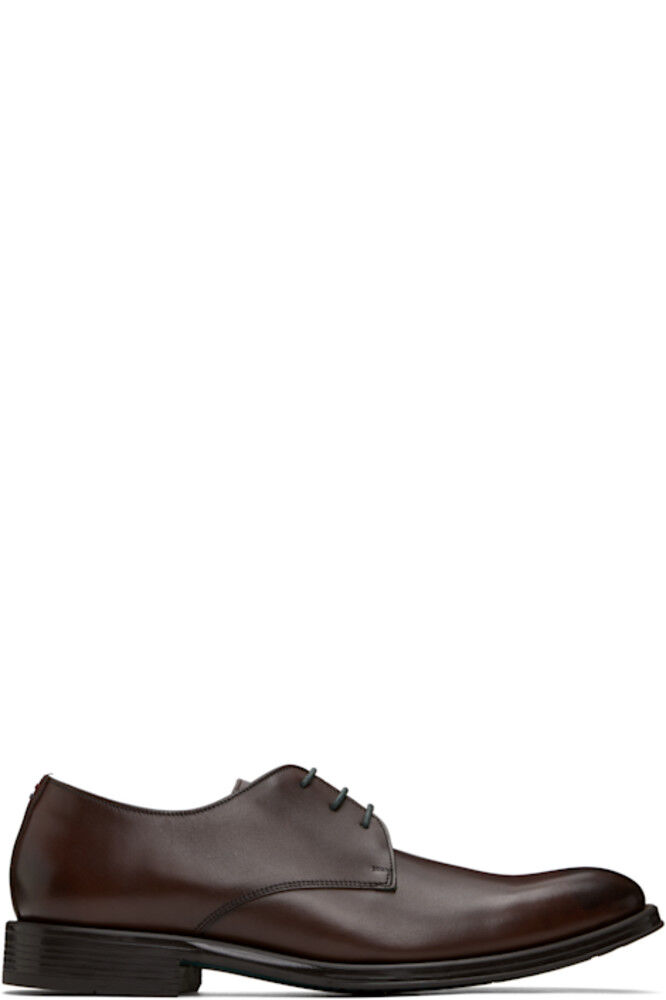

Коричневые кожаные туфли George Derby PS by Paul Smith