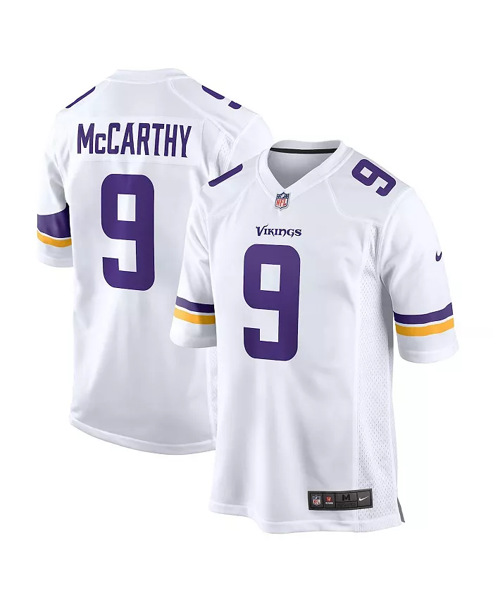 

Мужская альтернативная игровая футболка J.J. McCarthy Minnesota Vikings Nike, белый