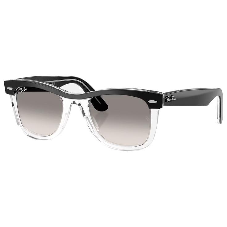 

Солнцезащитные очки rb2240 wayfarer street neat polished black translucide gradient gray incolore - 50 Ray Ban