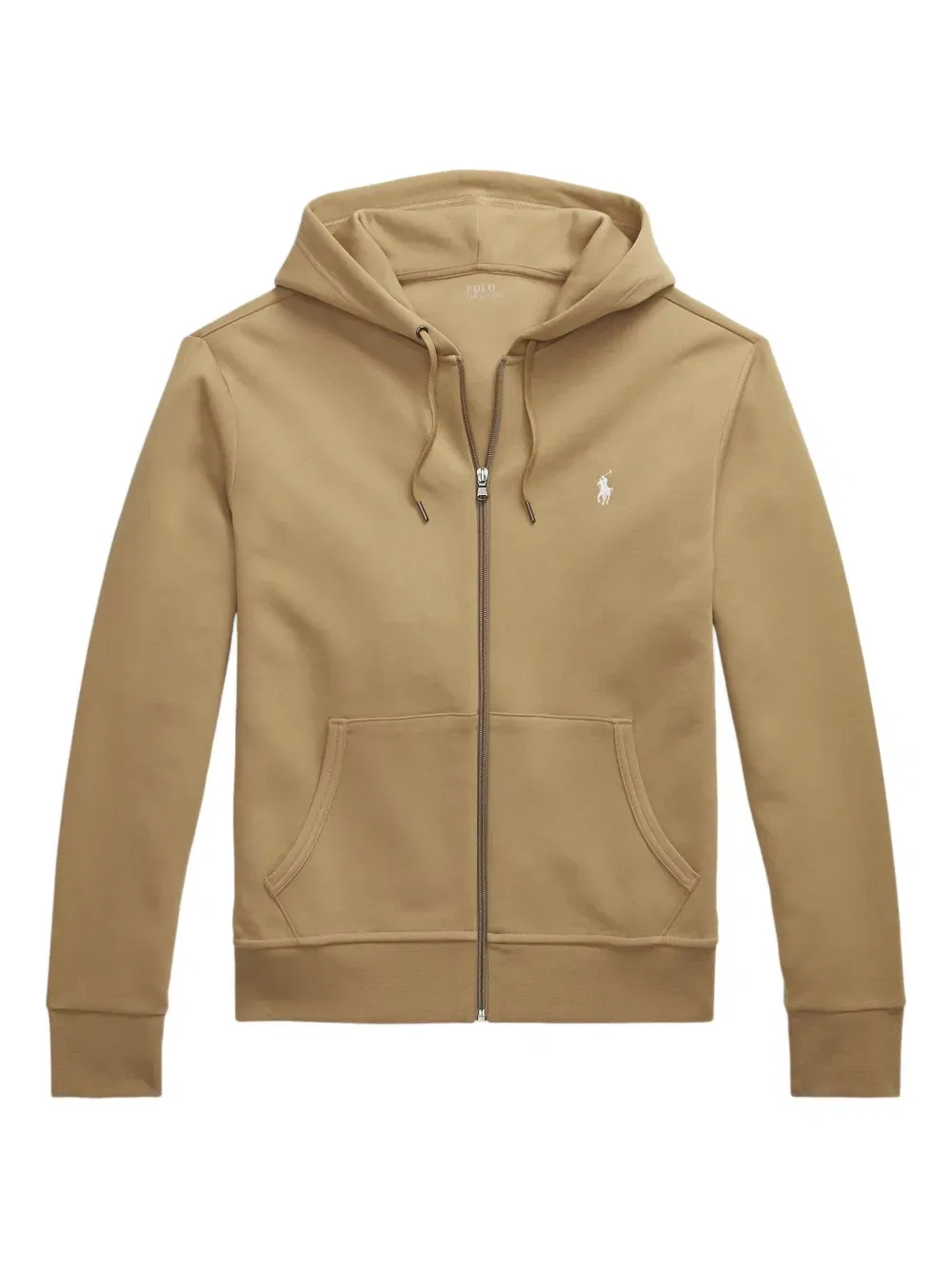 Свитер с капюшоном на молнии Polo Ralph Lauren, нейтральный