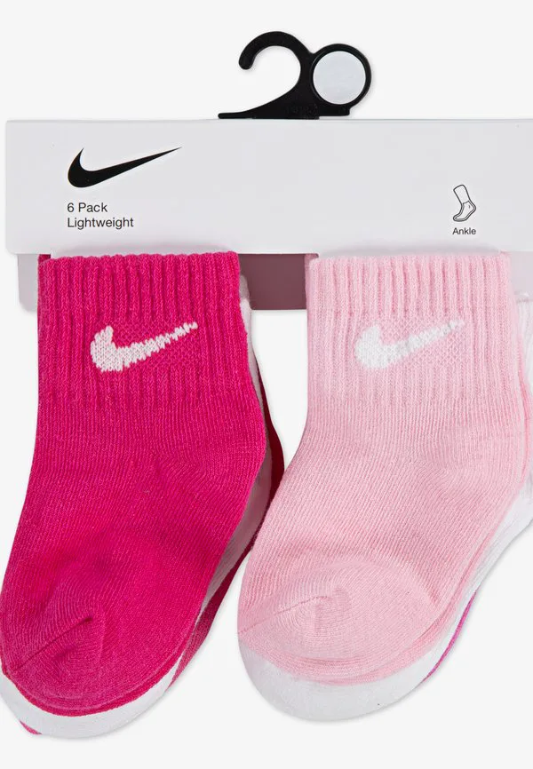 Детские короткие носки (6 пар) Nike Sportswear, Vivid Pink — фото 3