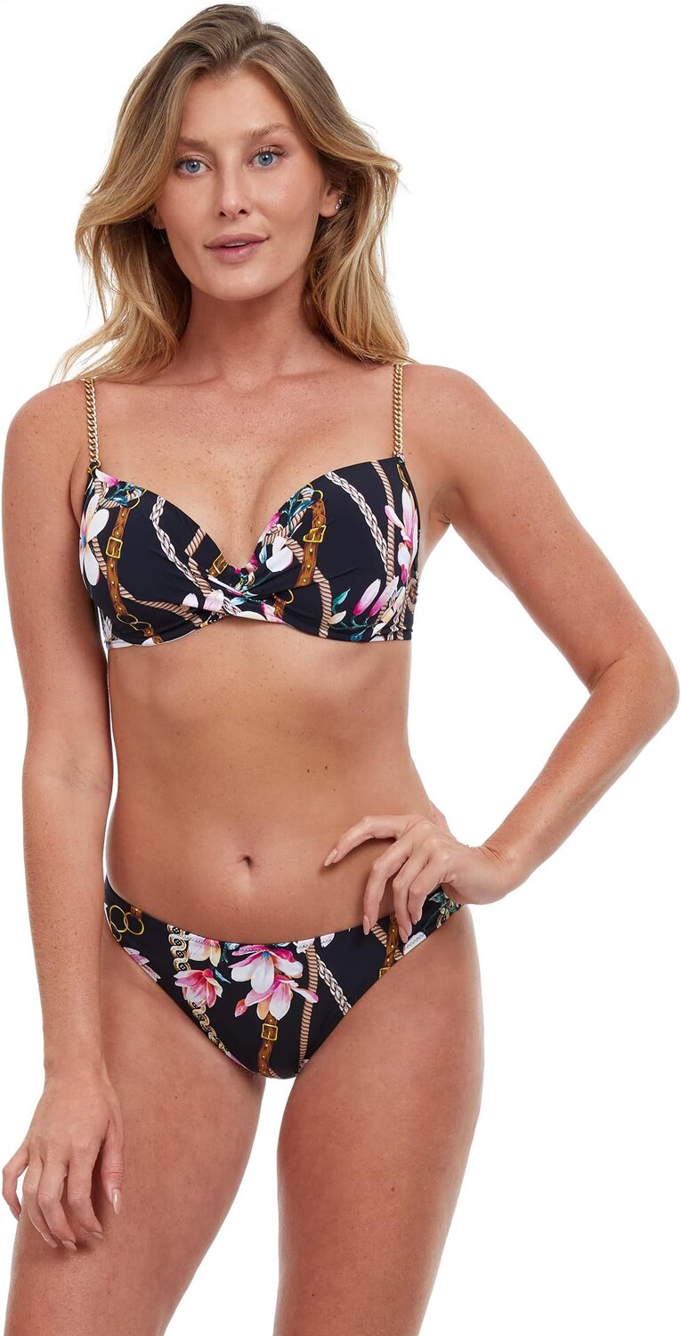 

Купальник Gottex Amalifi Coast C-Cup Molded Bra, цвет Multi/Black