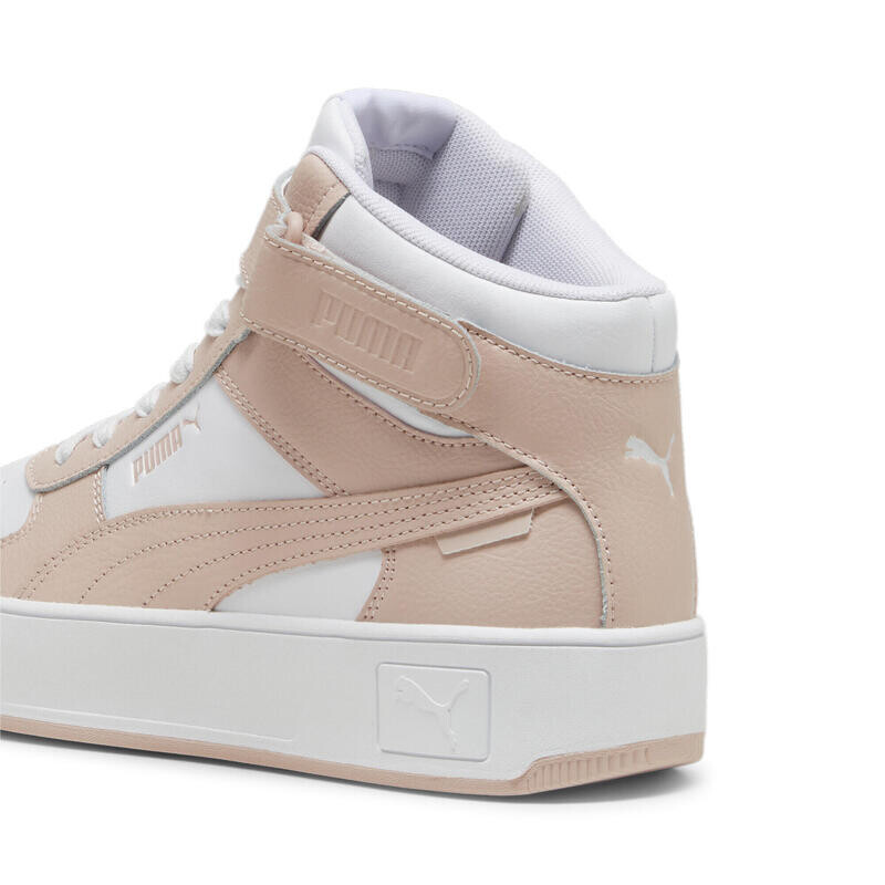 Кроссовки Carina Street Mid Женское PUMA White Rose Quartz Pink — фото 4