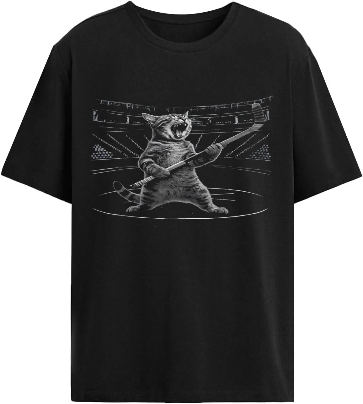 

Футболка Cat Playing ICES Hockey для мужчин
