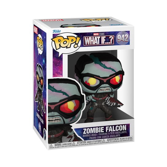 

Funko POP! Marvel What If..., коллекционная фигурка, Зомби Сокол