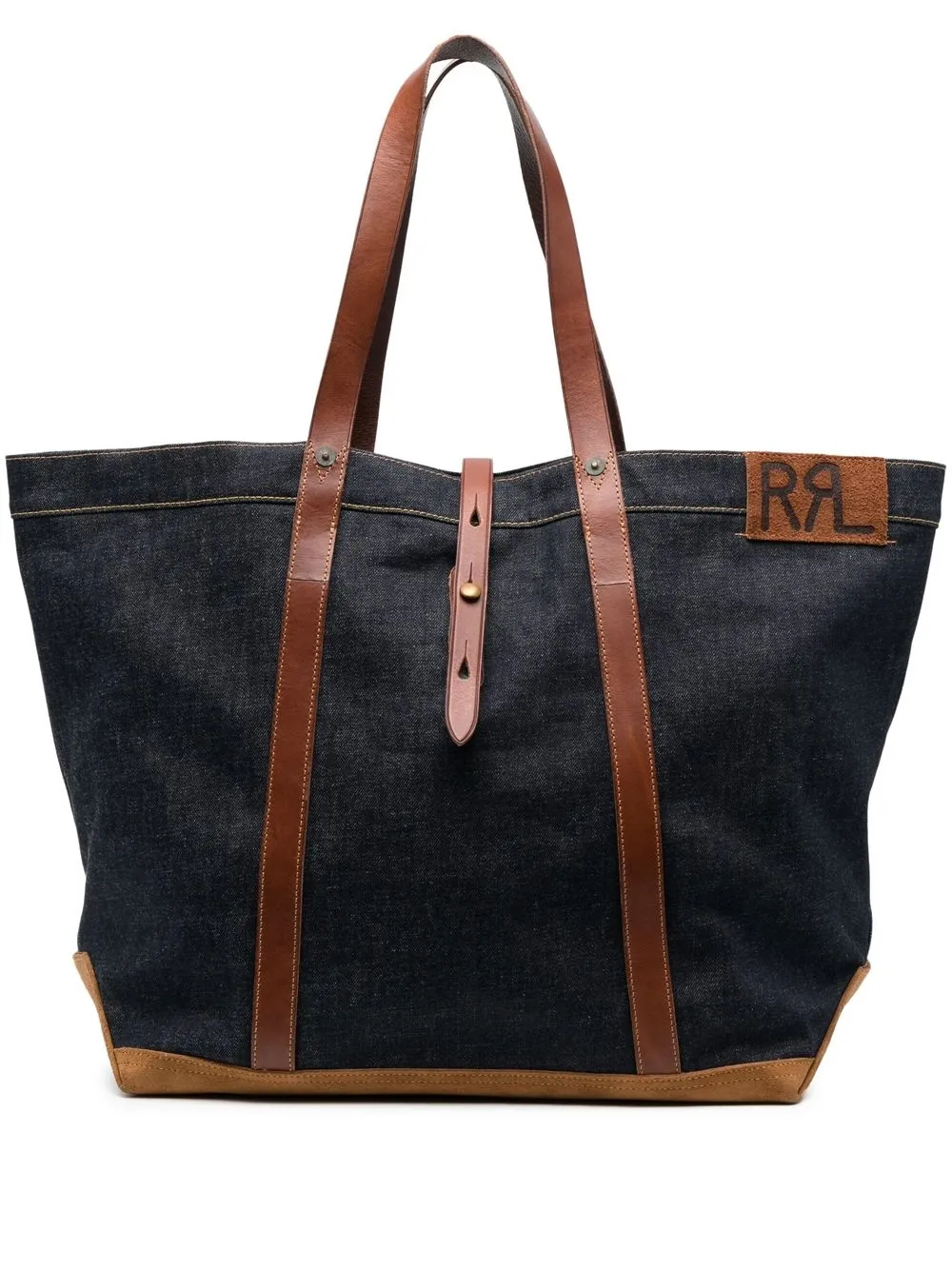 

Сумка-тоут с верхней ручкой Ralph Lauren RRL, синий