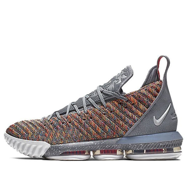 

Кроссовки леброн 16 Nike, серый