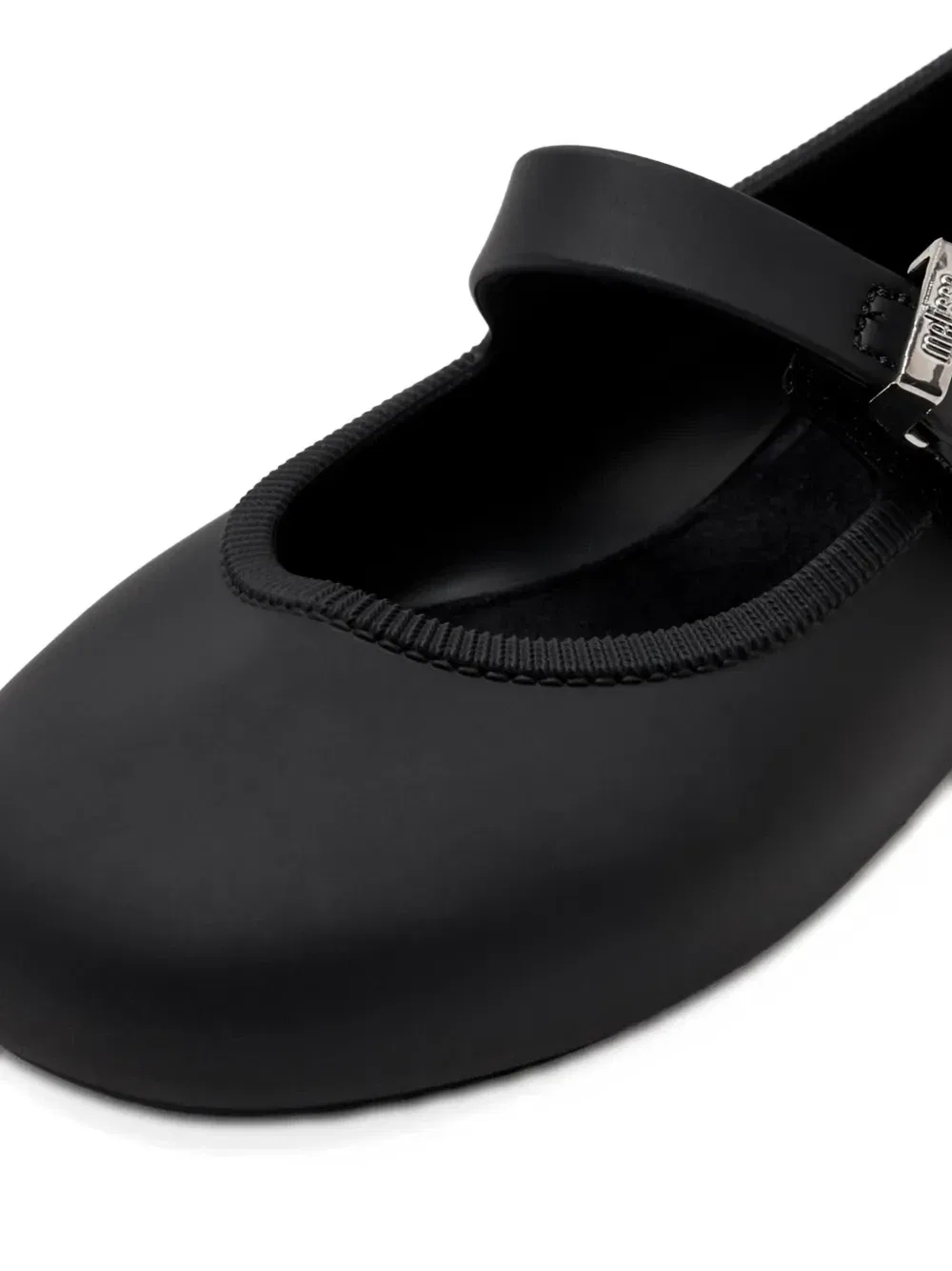 Балетки на липучках Mini Melissa, черный — фото 4