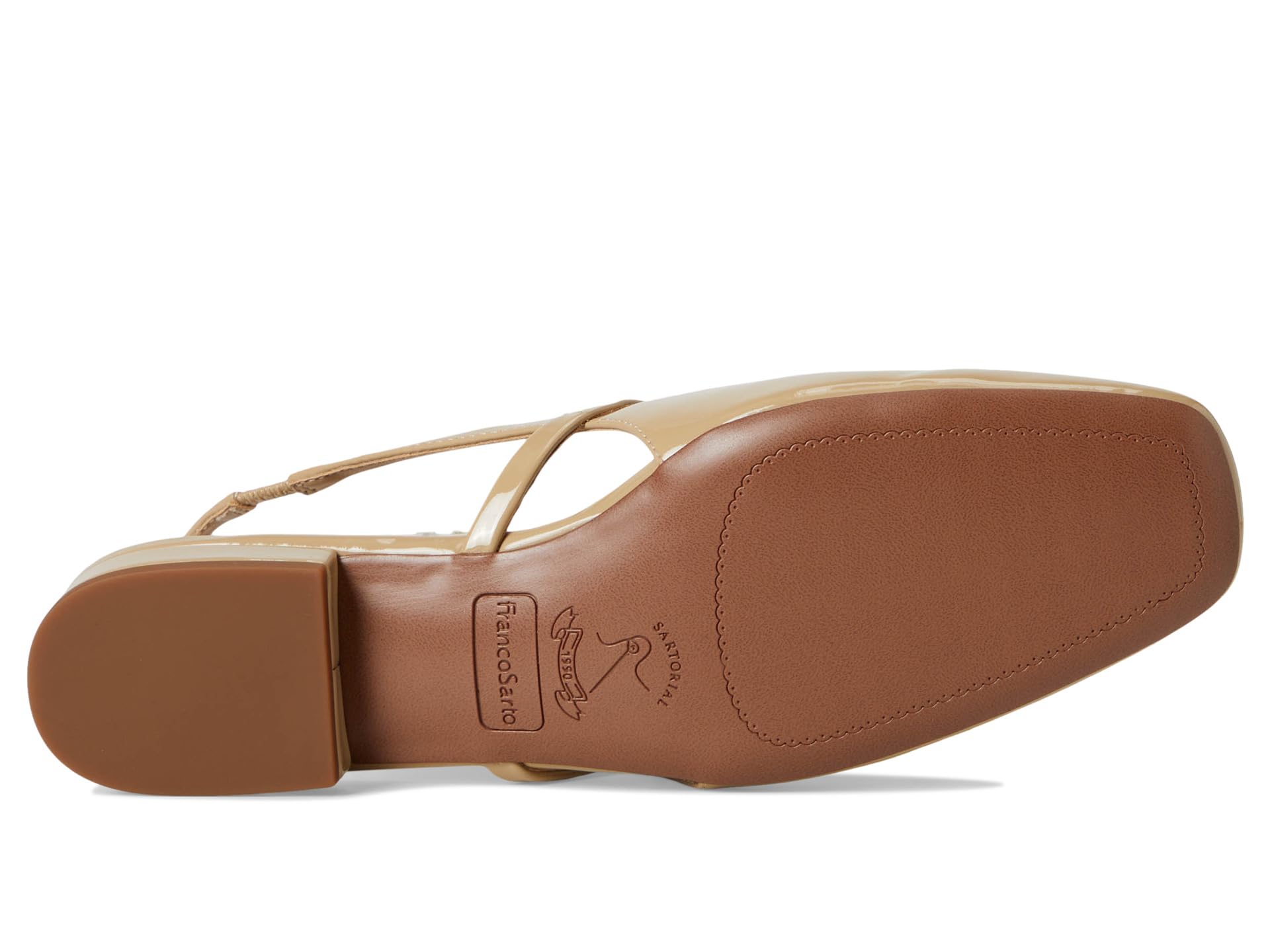 Балетки Franco Sarto Destin, Modern Taupe Patent — фото 3