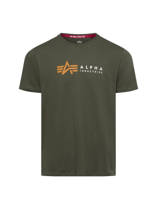 

Футболка Alpha Industries, хаки