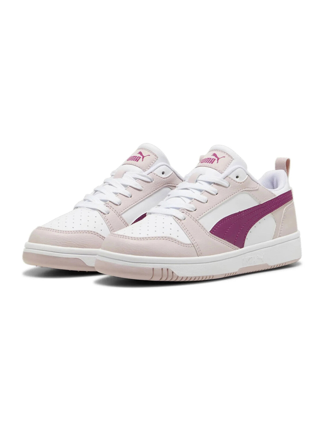 Кроссовки rebound v6 lo ragazze Puma, розовый — фото 2