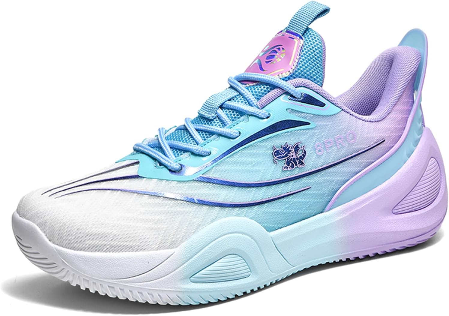 

Мужские повседневные кроссовки с толстой подошвой, легкие, с противоскользящей амортизацией, на шнуровке, баскетбольные, сетчатые, дышащие, низкие спортивные туфли, подходят для бегa, прогулок и тренировок по баскетболу на кампусе Qaoterod, сини...