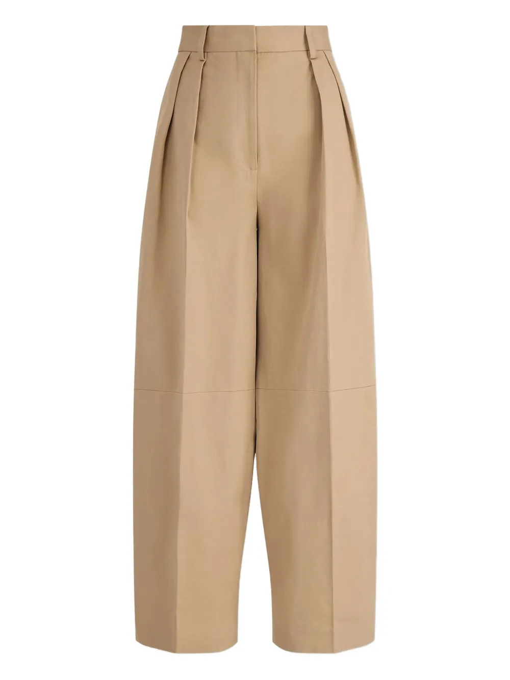 

Плиссированные брюки из габардина Altuzarra, нейтральный