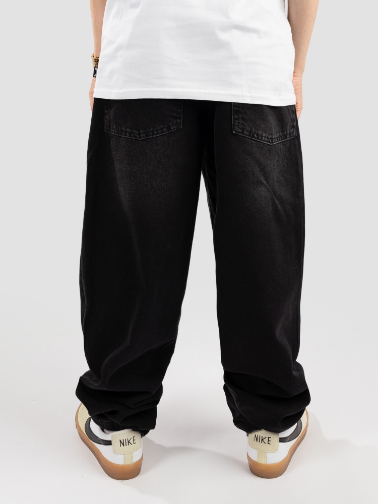 Повседневные брюки REELL Baggy Kids Hose, black wash — фото 2