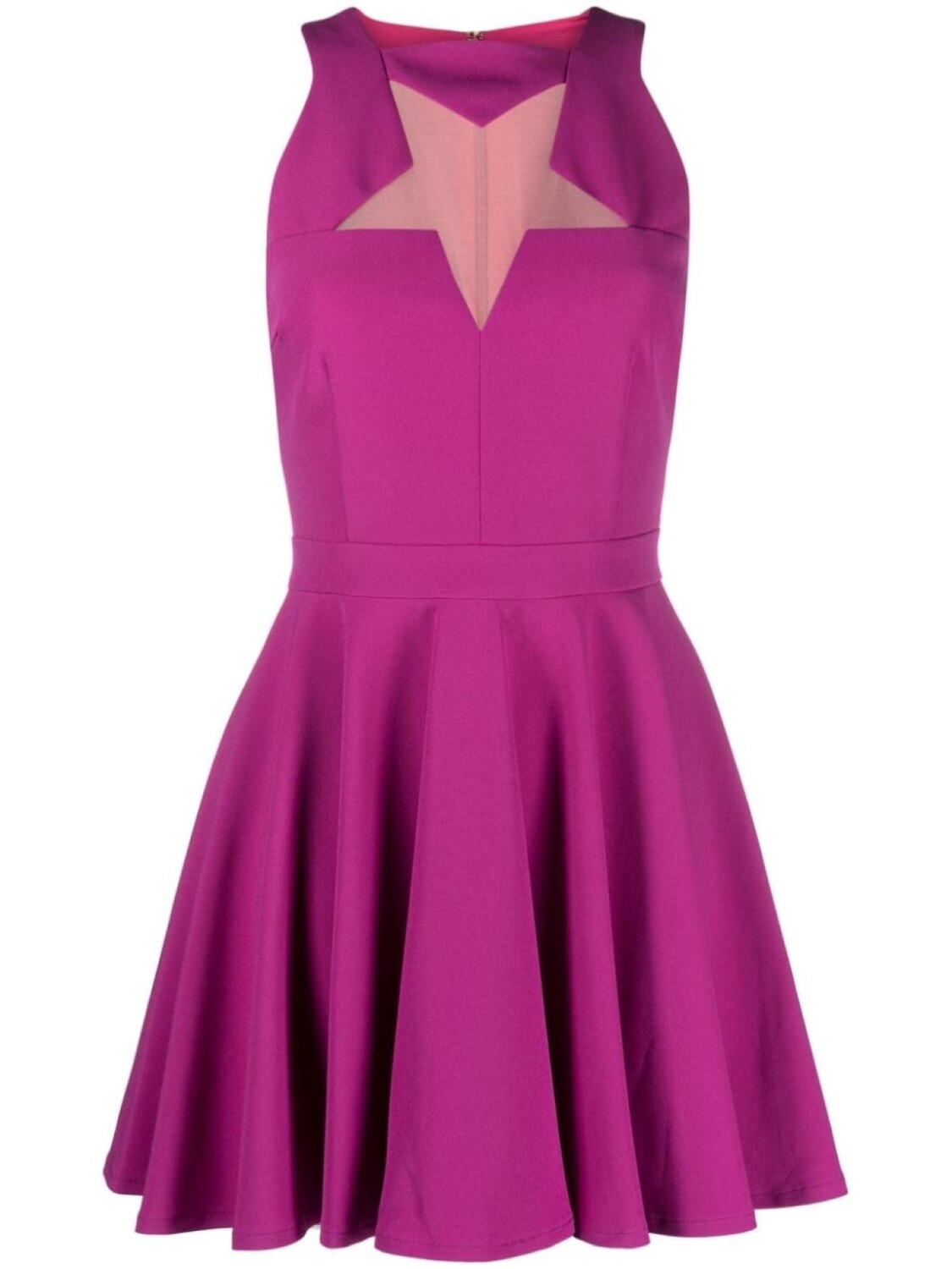 

Versace Jeans Couture star cut-out minidress, фиолетовый