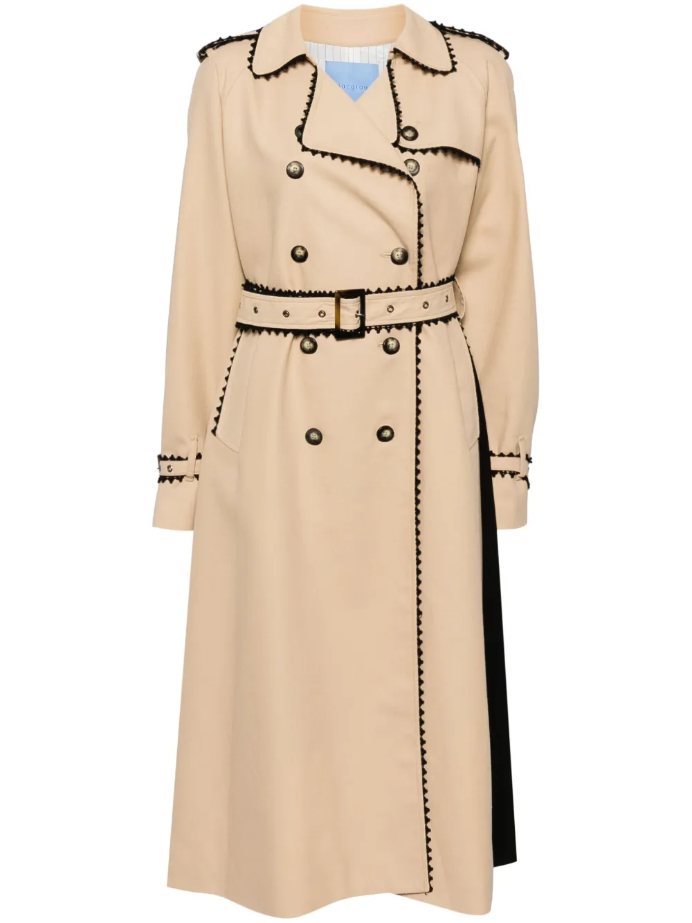 

Хлопковый тренч Macgraw, нейтральный