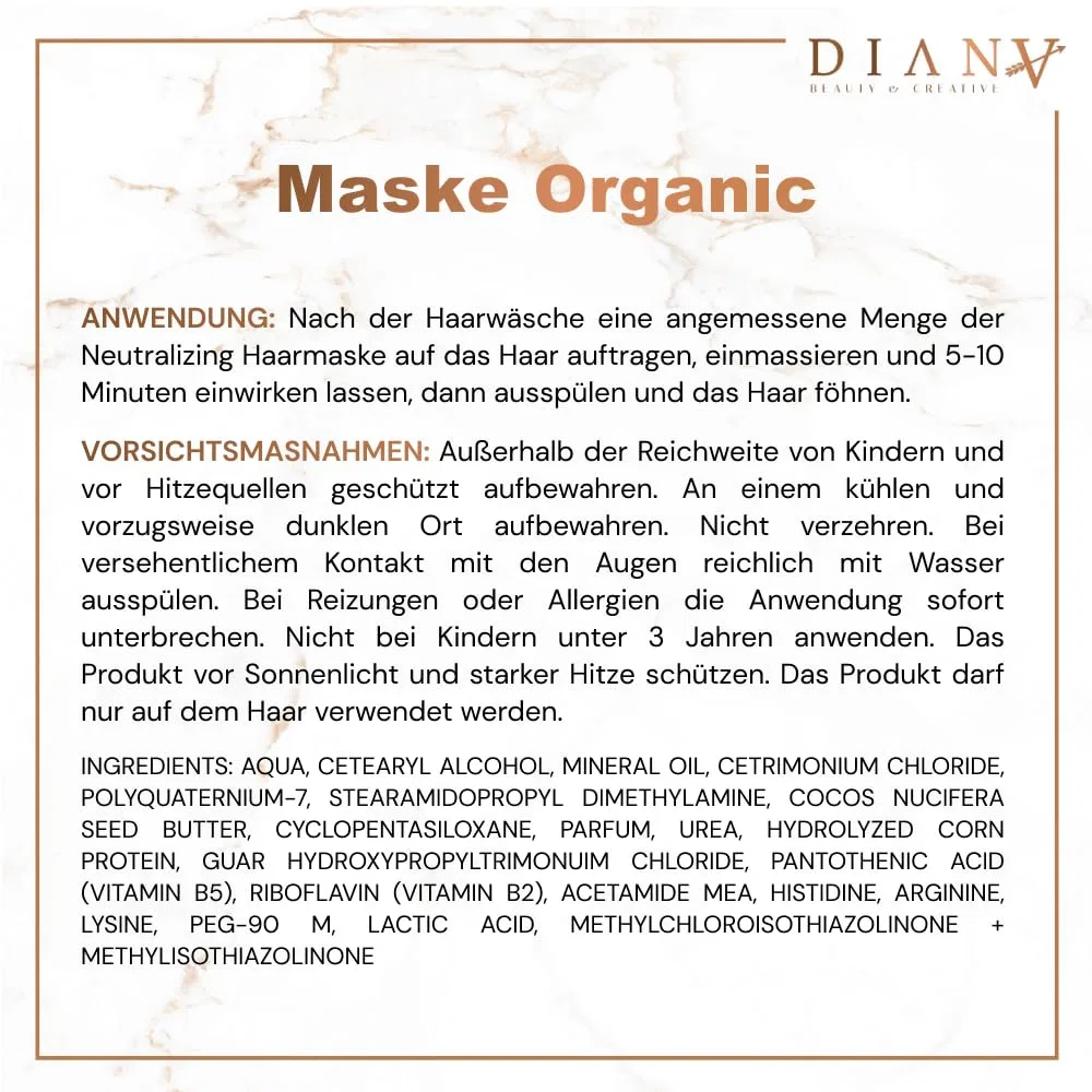Набор для ухода за волосами B-Tox Organic Diana Beauty Creative — фото 4