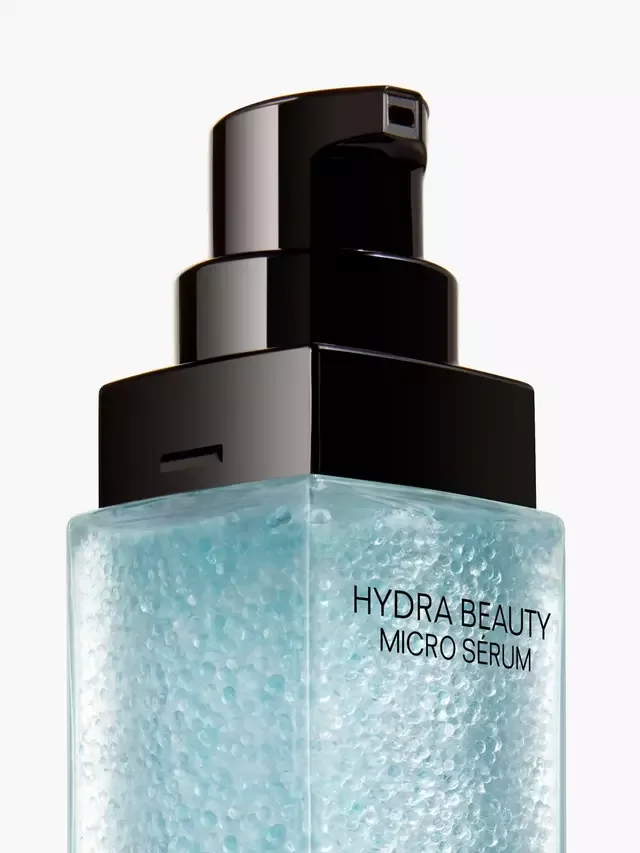 Эссенция Chanel — Hydra Beauty Micro Sérum Rebalancing Replenishing Hydration в флаконе с помпой, 30 мл — фото 2