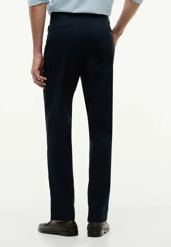 Брюки из твила Dover essential twill trousers Tommy Hilfiger, темно-синий — фото 3