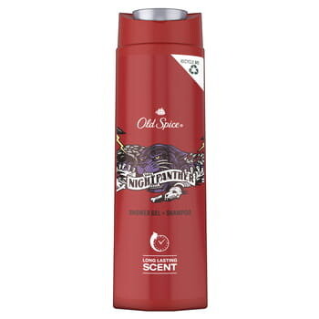 

Гель для душа и шампунь Nightpanther для мужчин, 400 мл Old Spice