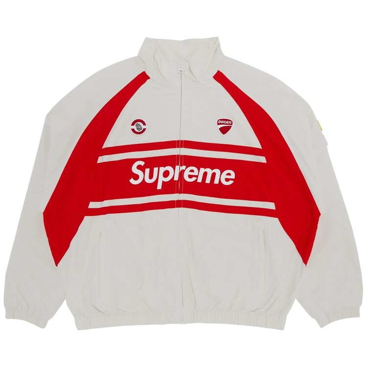 

Куртка Supreme x Ducati Track Jacket, серый