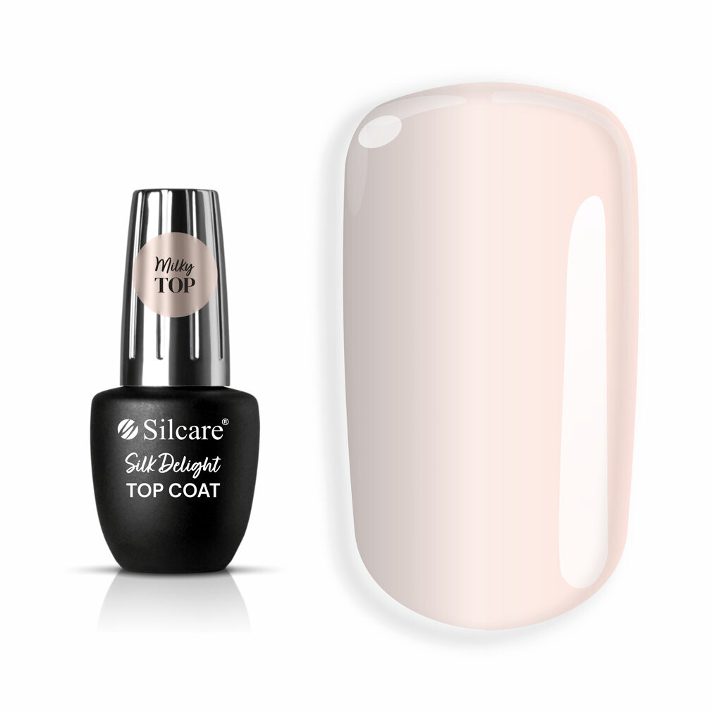 

Silcare, Верхнее покрытие Silk Delight No Wipe, 9 мл