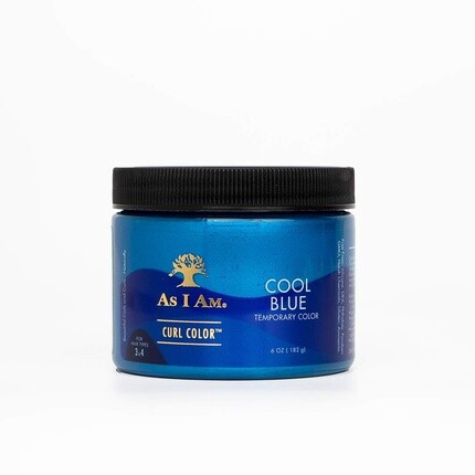

Curl Color Холодный синий цвет и гель для завивки волос, 6 унций, As I Am
