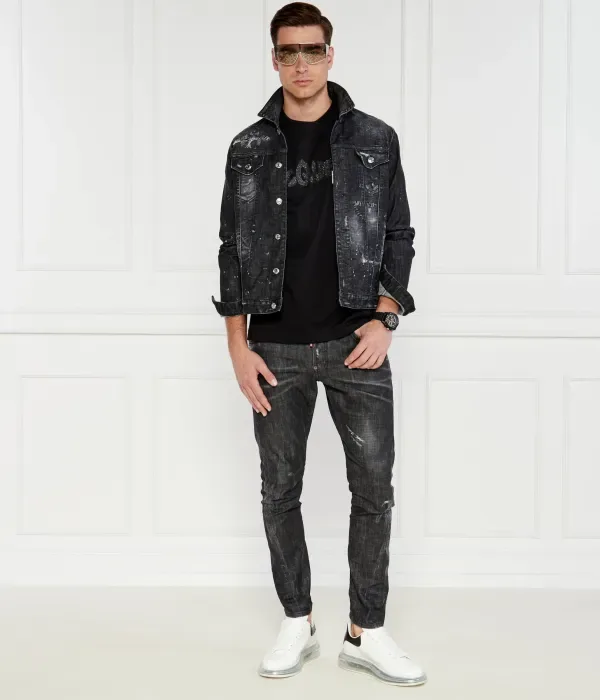 Футболка regular fit Alexander Mcqueen, черный — фото 2