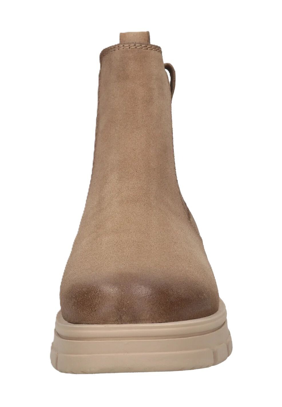 Женские кожаные ботинки челси с язычком TT BAGATT, цвет 1414 Taupe / Taup — фото 4