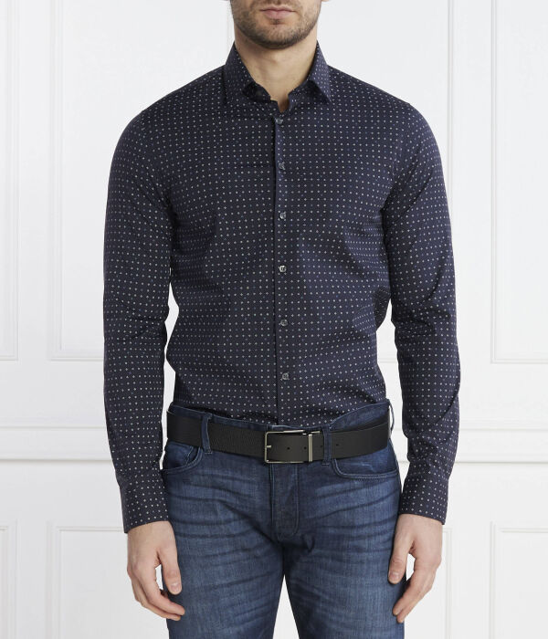 

Рубашка Slim fit Calvin Klein, синий