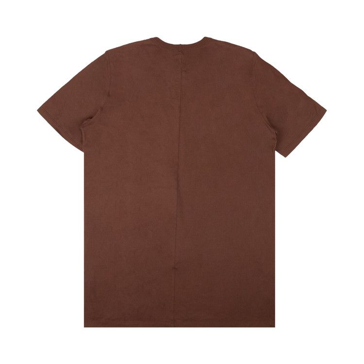 Футболка Rick Owens Level Short-Sleeve T-Shirt, Throat Brown — фото 2