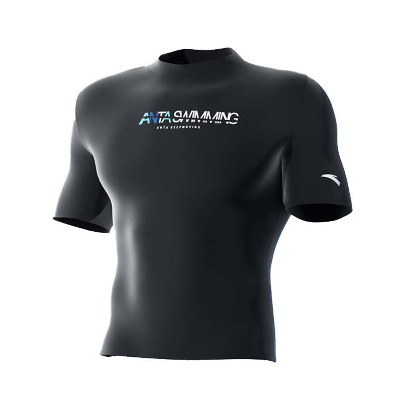 

ANTA Мужская спортивная одежда черная с коротким рукавом