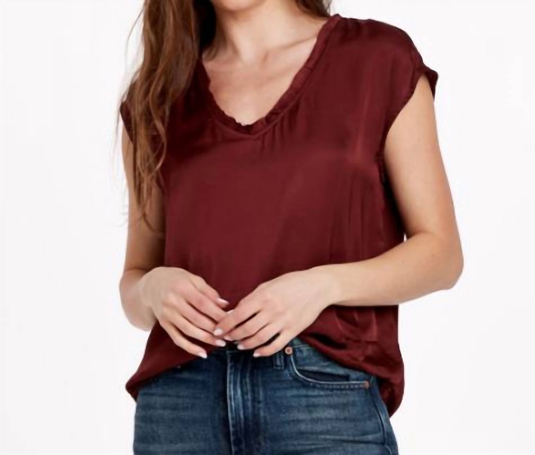 

Янис Топ В Вино DEAR JOHN DENIM, цвет vino