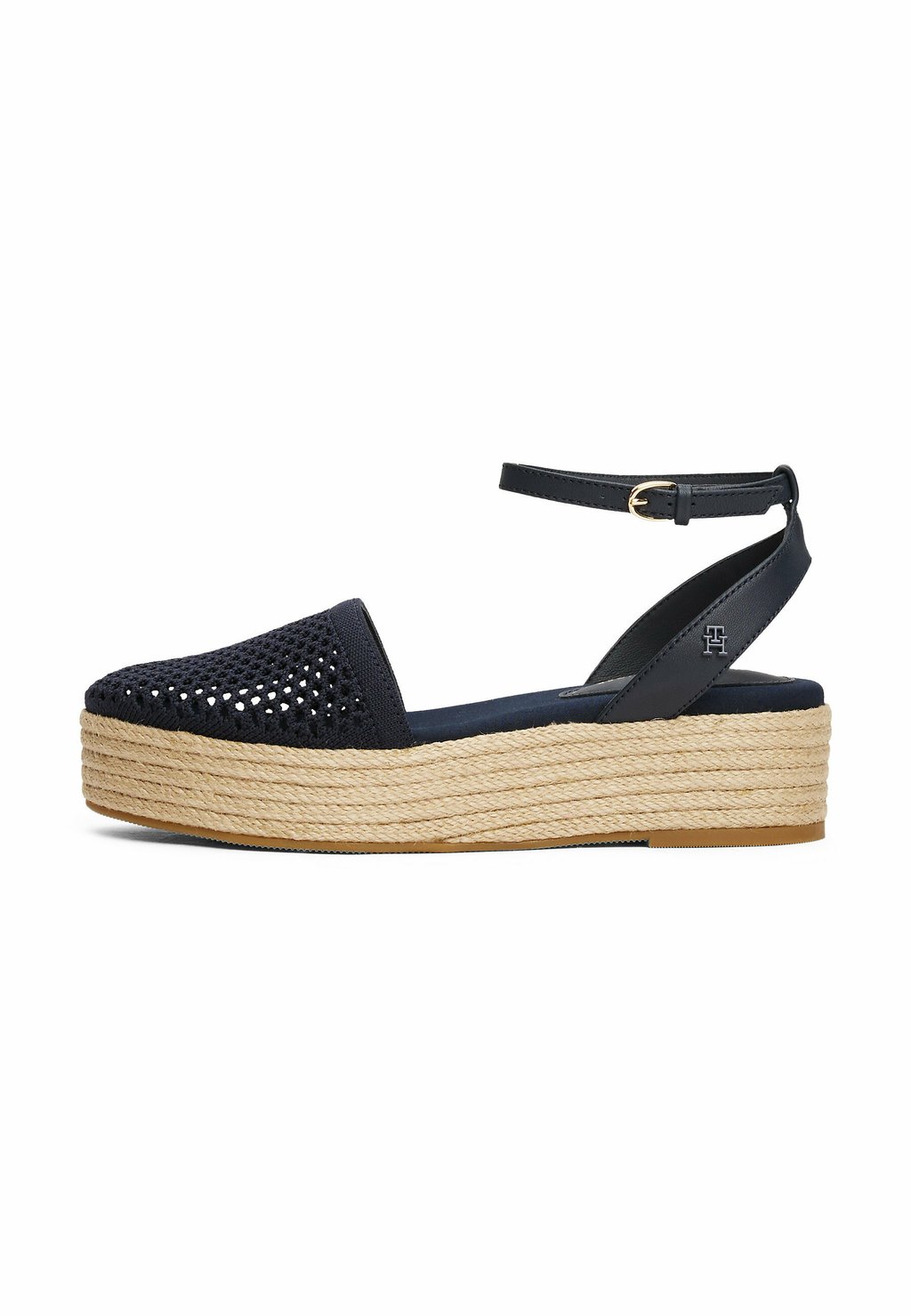 Босоножки на платформе Espadrilles Tommy Hilfiger, синий