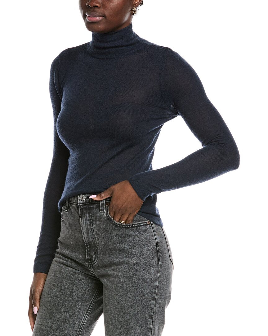 

Осенний кашемировый свитер Second Skin из искусственного кашемира Autumn Cashmere, синий