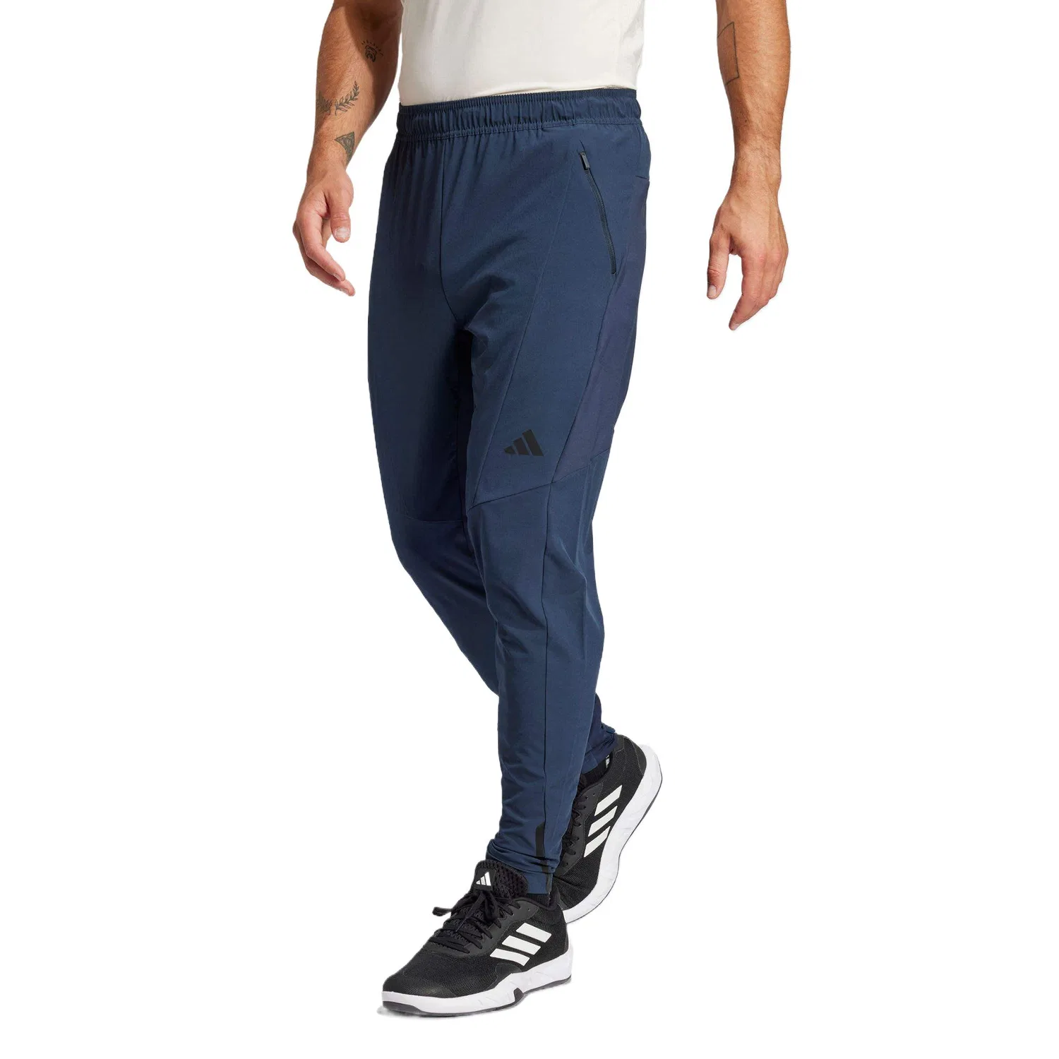 Спортивные брюки для тренировок Adidas Free Shipping With AdiClub Blue — фото 3