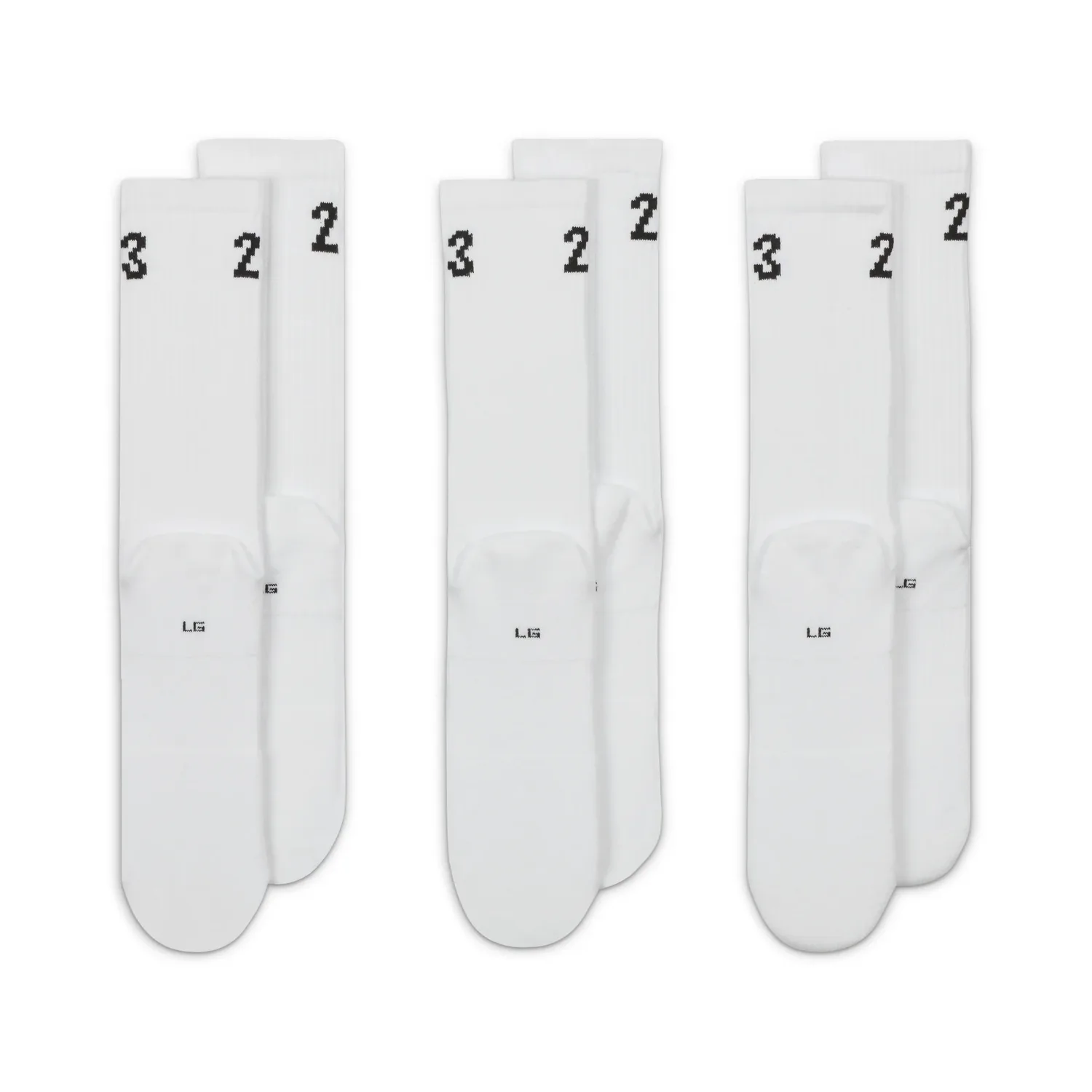 Носки Air Jordan Essentials Crew Socks 'White' — фото 2