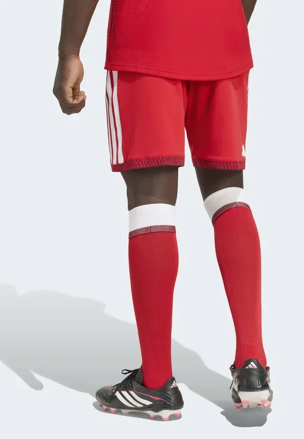 Шорты футбольные Arsenal FC 26/27 Home Authentic Adidas Performance, ярко-алый белый — фото 3