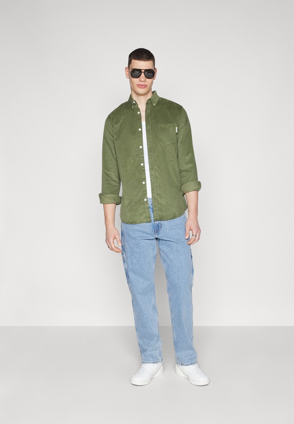 

Рубашка Park Shirt Redefined Rebel, утино-зеленый
