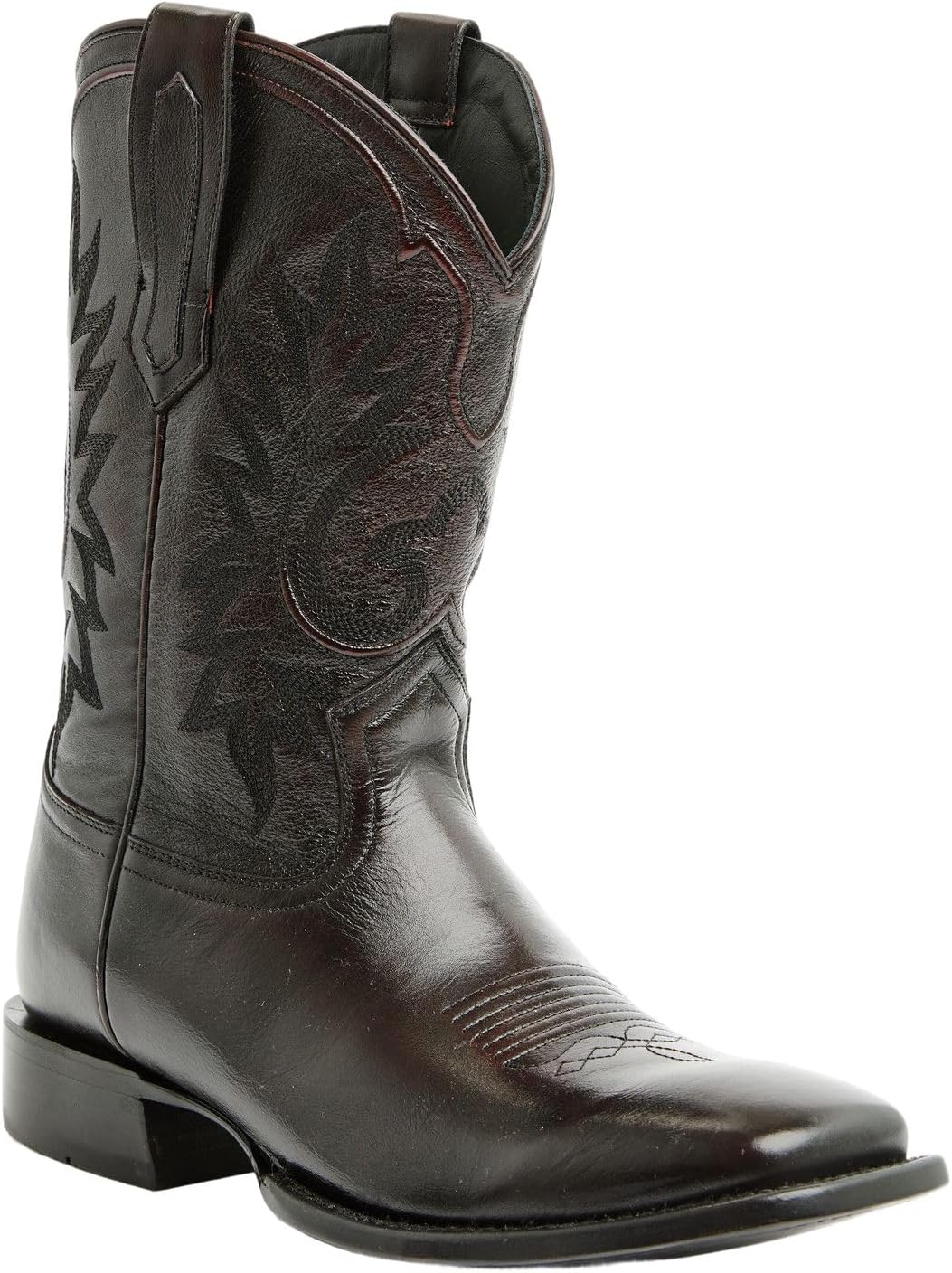 

Мужские ботинки Cody James Black 1978 The Hayward Western с широким квадратным носком - Bbxfa25l3-6, черный