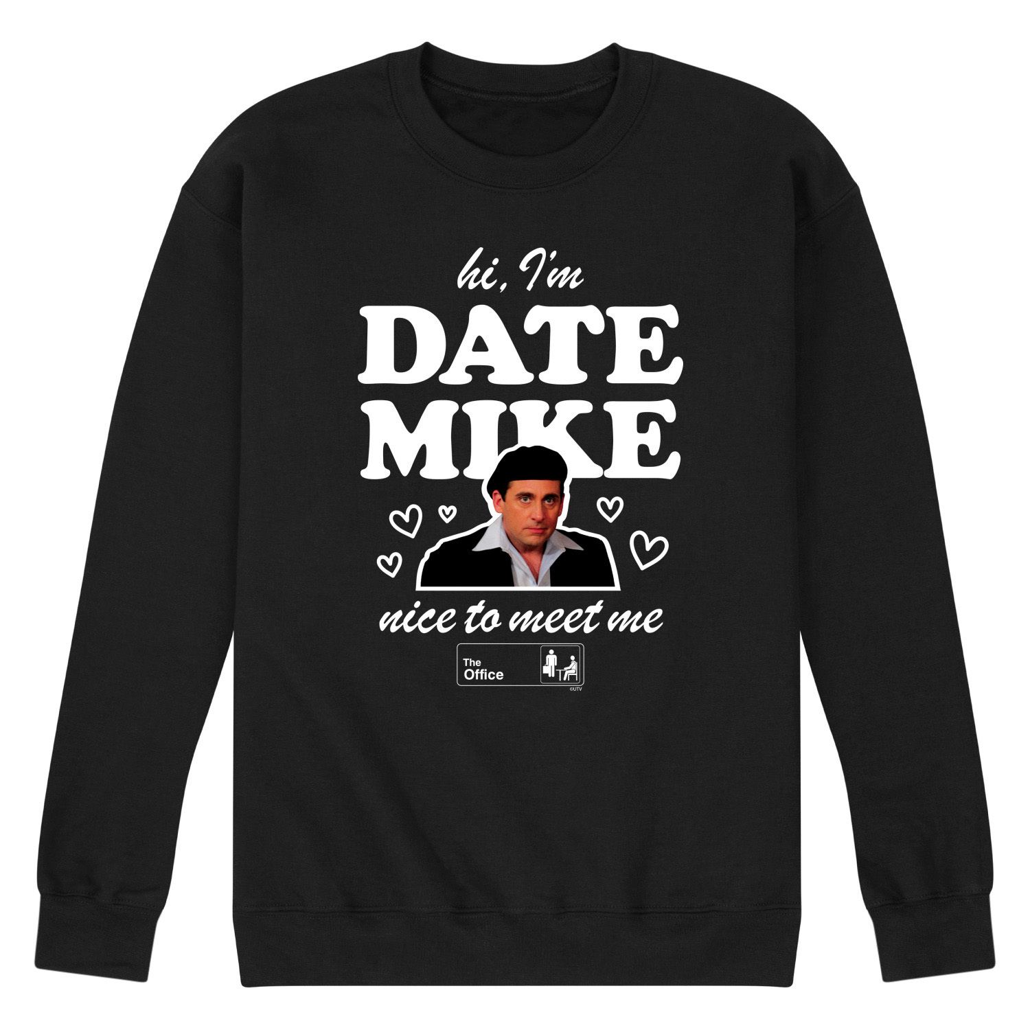 

Мужской свитшот The Office Hi IM Date Mike Licensed Character