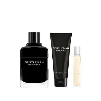 

Givenchy Gentleman Gift Set for Men 3.4oz Eau De Parfum Spray + 2.5oz Shower Gel + 0.42oz Eau De Parfum Travel Spray