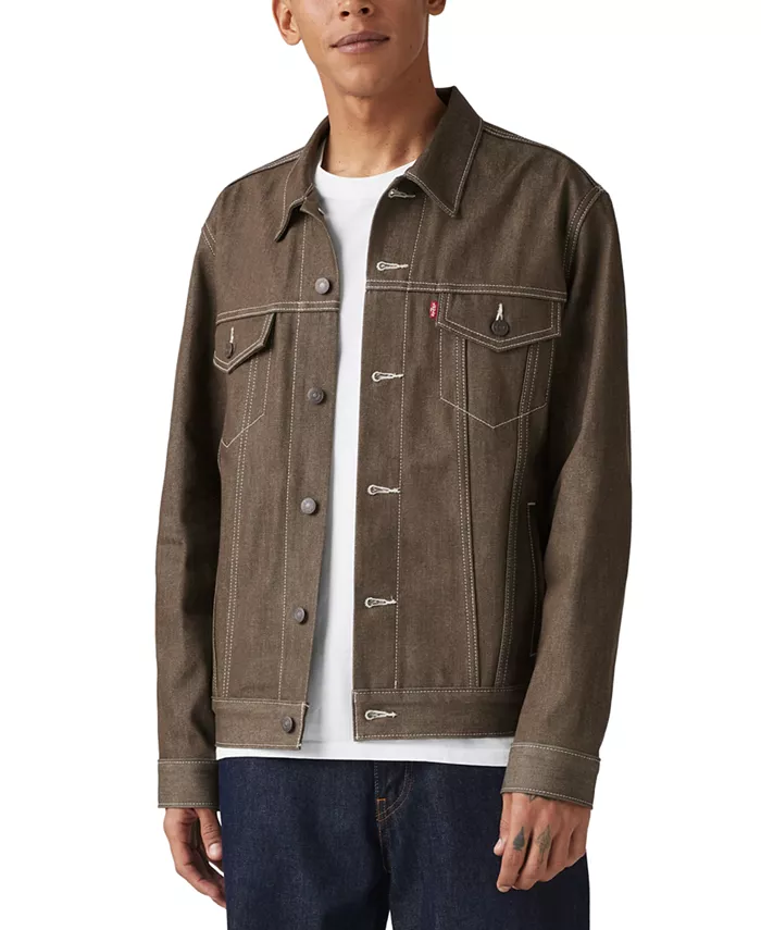 

Мужская классическая куртка Trucker Jacket Levi's, коричневый