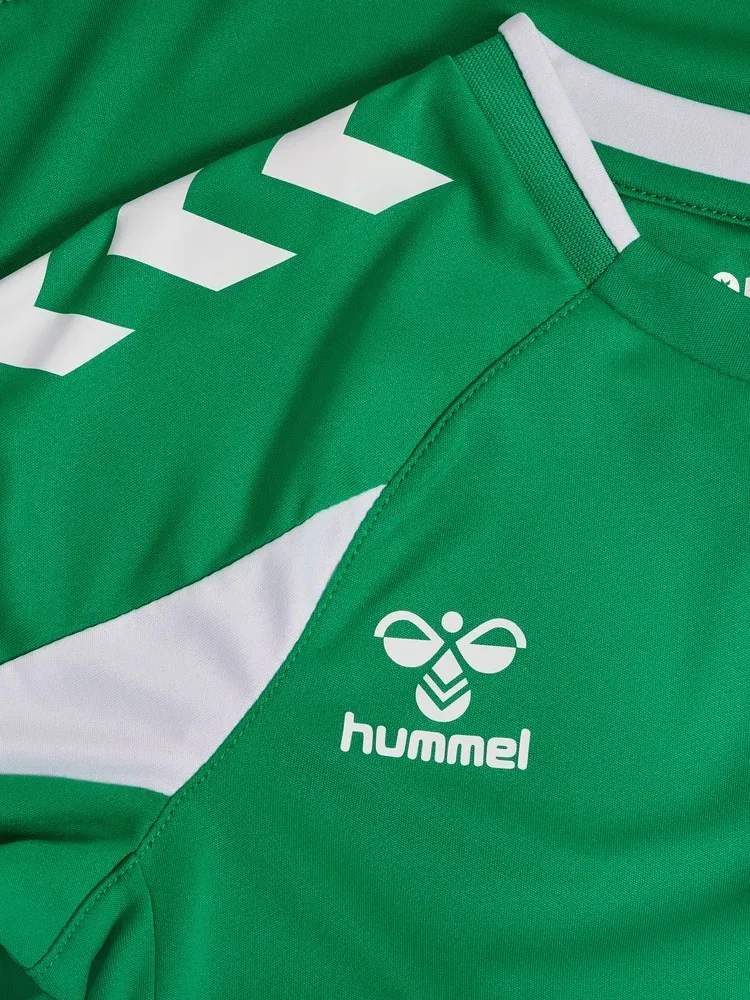 Футболка с длинным рукавом для детей Core 2.0 Jersey Longsleeve, Hummel, зеленый — фото 3