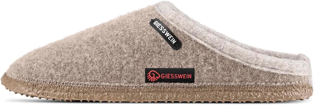 Мужские тапочки с открытой пяткой Giesswein, Natural 268