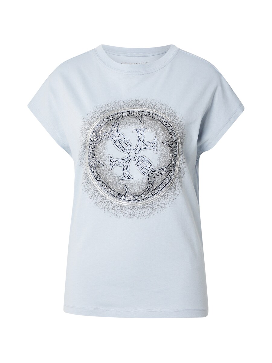 

Рубашка GUESS, цвет Navy/Pastel blue
